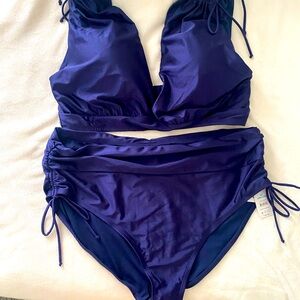 Time and tru blue bikini